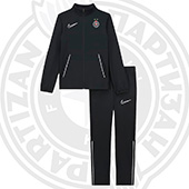 Nike crna dečija komplet trenerka FK Partizan 5312