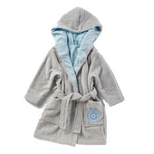 Bathrobe for little boys FC Partizan (size 2-6) 