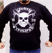 Sweat shirt Gravediggers 1970