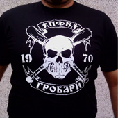 PFC T shirt Gravediggers 1970 - black