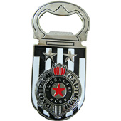 Bottle opener and magnet FC Partizan 2819