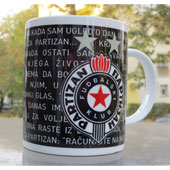 FC Partizan coffee cup 