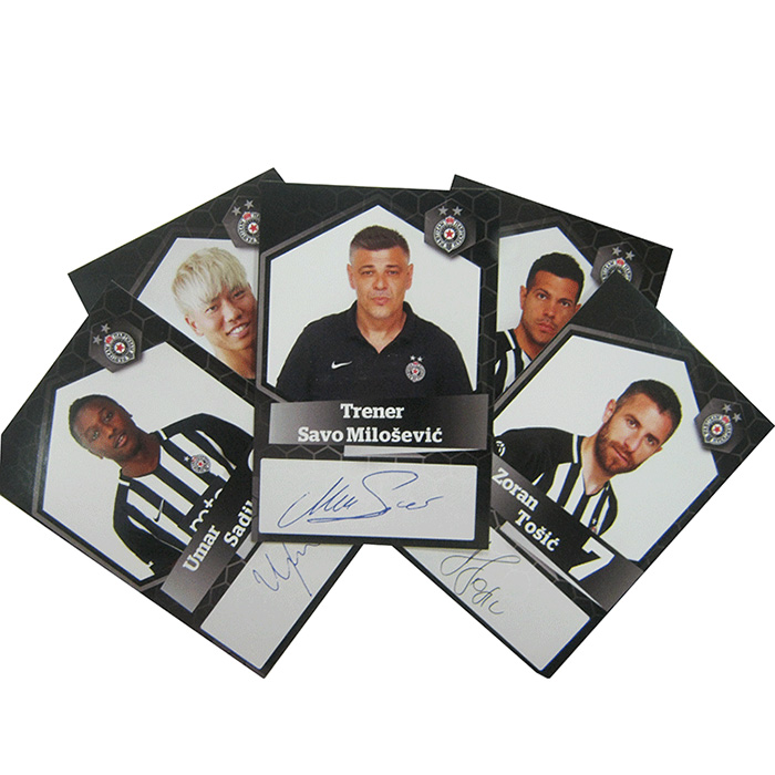 Set autogram karti FK Partizan 2251
