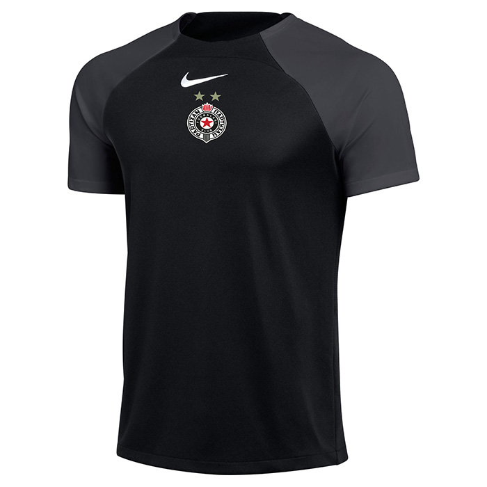 Nike crna majica sa sivim rukavima 2022 FK Partizan 5298