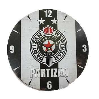 Zidni sat FK Partizan 2460