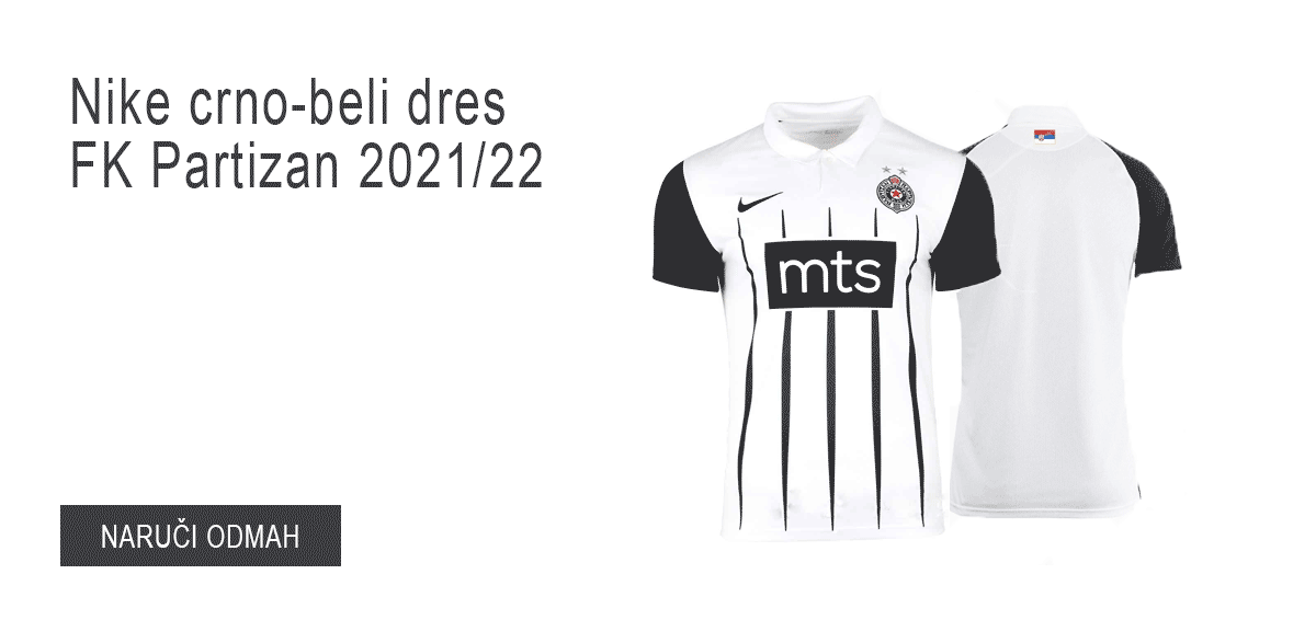 Dres FK Partizan za sezonu 2021/2022
